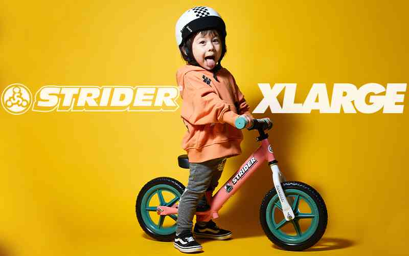 XLARGE×STRIDER® ムラサキスポーツ限定モデルが11月20日(金 